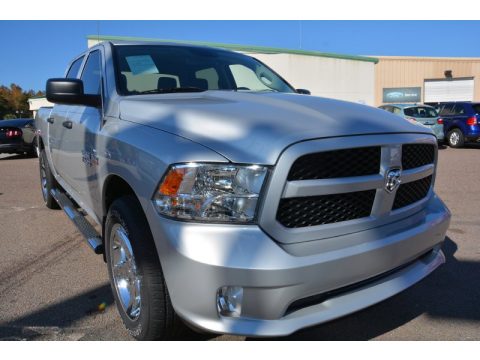 Bright Silver Metallic Ram 1500 Express Crew Cab.  Click to enlarge.