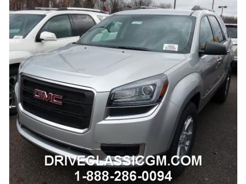 Quicksilver Metallic GMC Acadia SLE AWD.  Click to enlarge.