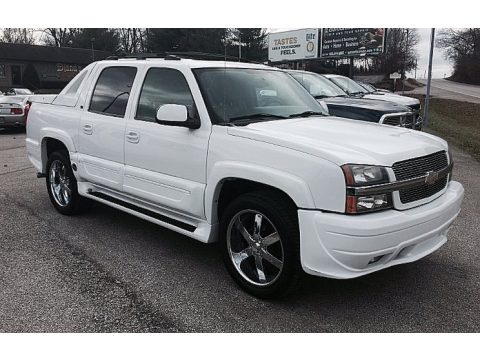 Summit White Chevrolet Avalanche LT 4x4.  Click to enlarge.