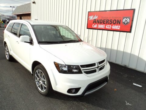 White Dodge Journey R/T AWD.  Click to enlarge.