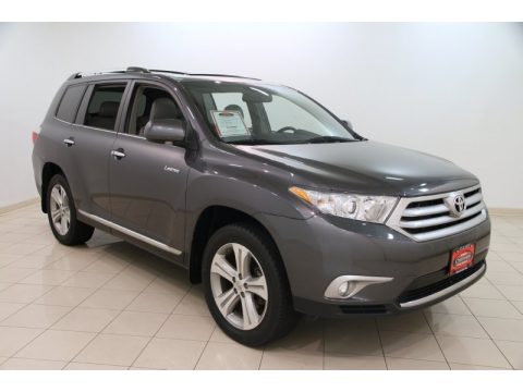 Magnetic Gray Metallic Toyota Highlander Limited 4WD.  Click to enlarge.