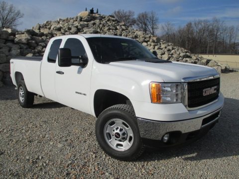 Summit White GMC Sierra 2500HD Extended Cab 4x4. Click to enlarge. Summit White GMC Sierra 2500HD Extended Cab 4x4. Click to enlarge.