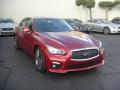 Front 3/4 View of 2014 Infiniti Q 50S 3.7 #3