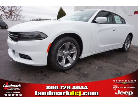 Bright White Dodge Charger SE.  Click to enlarge.