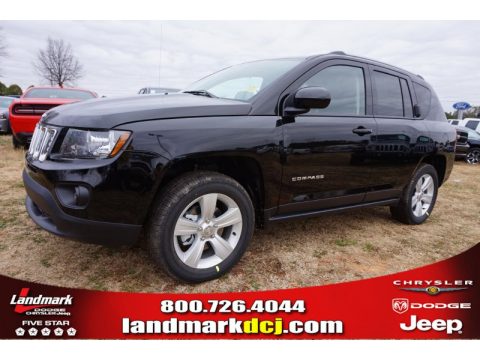 Black Jeep Compass Latitude.  Click to enlarge.