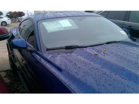 Deep Impact Blue Metallic Ford Mustang V6 Coupe.  Click to enlarge.