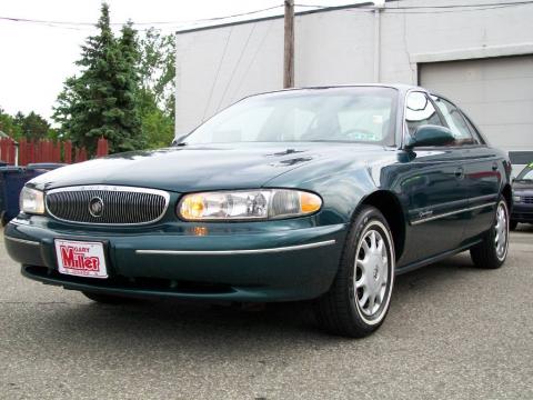 Jasper Green Metallic Buick Century Custom.  Click to enlarge.
