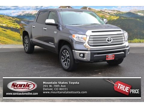 Magnetic Gray Metallic Toyota Tundra Limited Crewmax 4x4.  Click to enlarge.