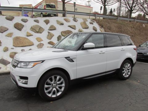 Fuji White Land Rover Range Rover Sport HSE.  Click to enlarge.