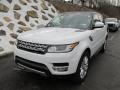 Front 3/4 View of 2014 Land Rover Range Rover Sport HSE #9