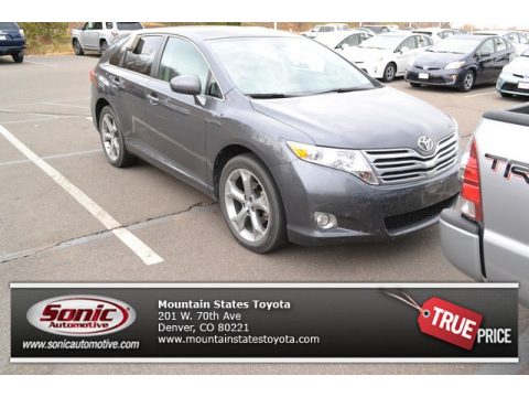 Magnetic Gray Metallic Toyota Venza Limited AWD.  Click to enlarge.