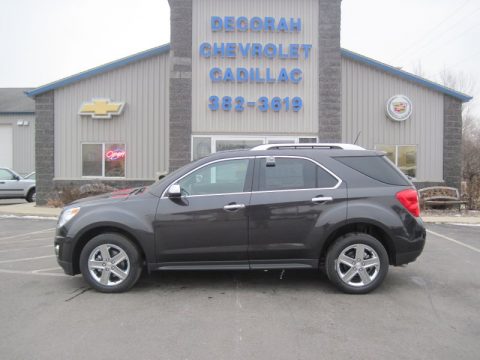 Tungsten Metallic Chevrolet Equinox LTZ AWD.  Click to enlarge.