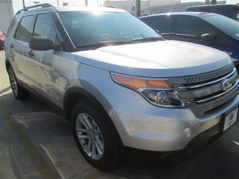 Ingot Silver Ford Explorer FWD.  Click to enlarge.