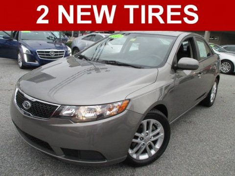 Titanium Kia Forte EX.  Click to enlarge.