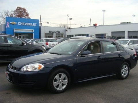 Imperial Blue Metallic Chevrolet Impala LT.  Click to enlarge.