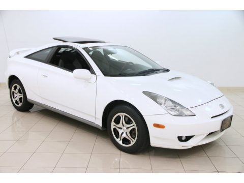 Super White Toyota Celica GT.  Click to enlarge.