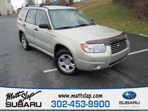 Champagne Gold Opal Subaru Forester 2.5 X.  Click to enlarge.