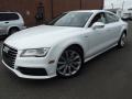 Front 3/4 View of 2012 Audi A7 3.0T quattro Prestige #1