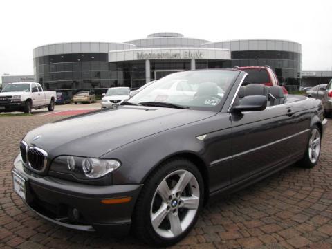 Sparkling Graphite Metallic BMW 3 Series 325i Convertible.  Click to enlarge.