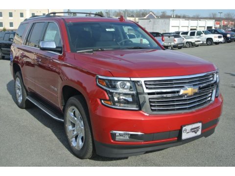 Crystal Red Tintcoat Chevrolet Tahoe LTZ 4WD.  Click to enlarge.