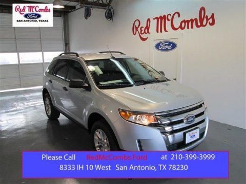 Ingot Silver Ford Edge SE.  Click to enlarge.