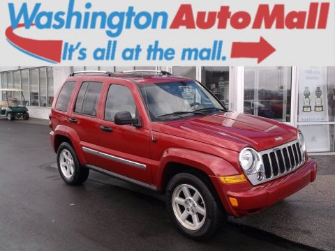 Inferno Red Pearl Jeep Liberty Limited 4x4.  Click to enlarge.