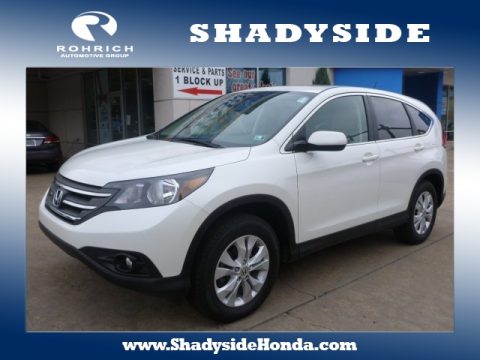 White Diamond Pearl Honda CR-V EX AWD. Click to enlarge. White Diamond Pearl Honda CR-V EX AWD. Click to enlarge.