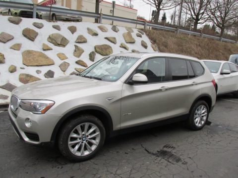 Mineral Silver Metallic BMW X3 xDrive28i.  Click to enlarge.