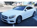 Front 3/4 View of 2015 Mercedes-Benz S 550 4Matic Coupe #2